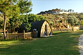 OVAL BUNGALOV, YUVARLAK BUNGALOV, HOBBIT EVİ, TAŞINABİLİR AHŞAP EV, AHŞAP KARAVAN, TINY HOUSE, AHŞAP OTEL
