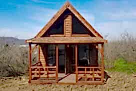 SAKARYA AHŞAP BUNGALOV 30m2