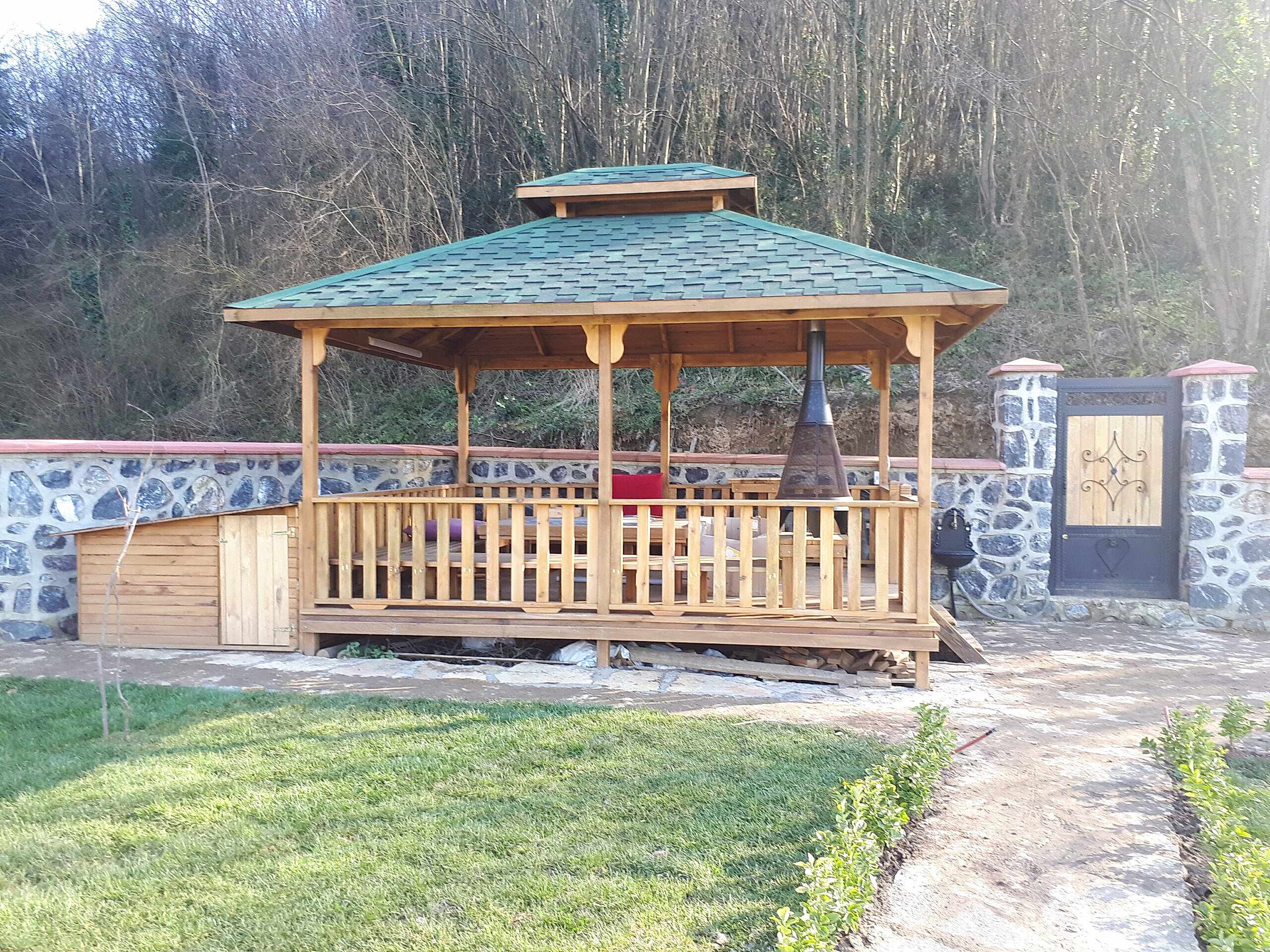 BEYKOZ AHŞAP KAMELYA; LOCA, CABANA, PAVİLİON, GAZEBO, VERANDA, KIŞ BAHÇESİ, ÇARDAK, PERGOLA, AHŞAP OTEL, BUNGALOV, TINYHOUSE