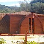 KANDIRA OVAL AHŞAP OTEL BUNGALOV 40m2